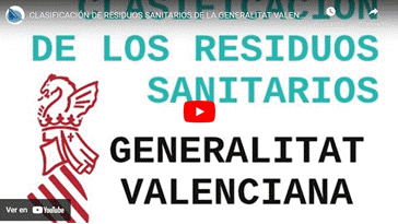 Vdeo Clasificacin de Residuos Sanitarios de la Generalitat Valenciana