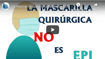 Vdeo La Mascarilla Quirrgica NO es un EPI