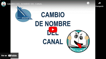 Vdeo Cambio de Nombre del Canal