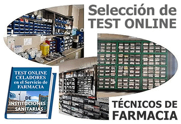 TEST ONLINE Recopilatorios de TCNICOS DE FARMACIA