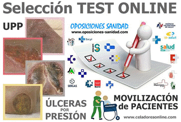 TEST ONLINE Recopilatorios sobre LCERAS POR PRESIN (UPP) y MOVILIZACIN DE PACIENTES