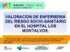 Valoracin de Enfermera del Riesgo Socio-Sanitario en el Hospital Los Montalvos