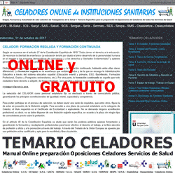 Temario Celadores Online de Instituciones Sanitarias