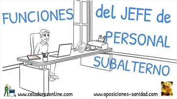 Vdeo Funciones del Jefe de Personal Subalterno