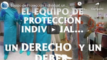 Vídeo Equipo de Protección Individual, un DERECHO y un DEBER