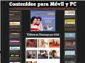 Contenidos para M�vil y PC