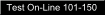 Test On-Line 101-150