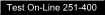 Test On-Line 251-300