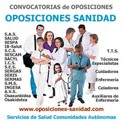 Oposiciones Sanidad - Convocatorias