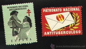 Sellos conmemorativos del Patronato Nacional Antituberculoso (P.N.A.)