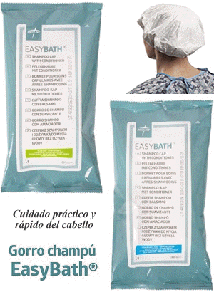 Gorro Champ EasyBath... Cuidado prctico y rpido del cabello