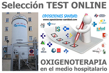 TEST ONLINE Recopilatorios sobre OXIGENOTERAPIA en el Medio Hospitalario