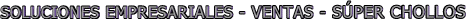 SOLUCIONES EMPRESARIALES - VENTAS - SPER CHOLLOS