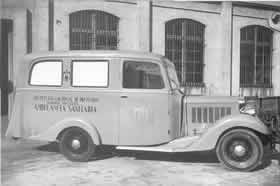 Historia del transporte sanitario en España