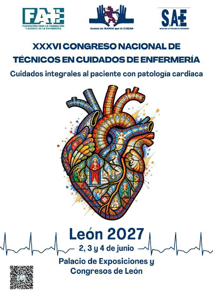 XXXVI CONGRESO NACIONAL de T�CNICOS EN CUIDADOS DE ENFERMER�A - LE�N, Junio 2027
