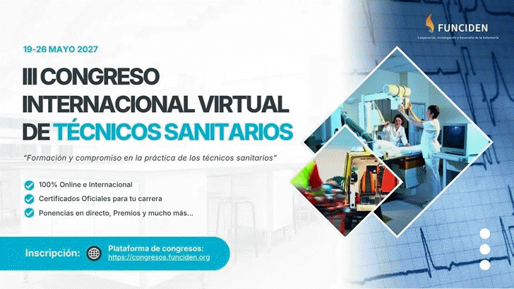 III CONGRESO INTERNACIONAL VIRTUAL DE T�CNICOS SANITARIOS - Fundaci�n FUNCIDEN