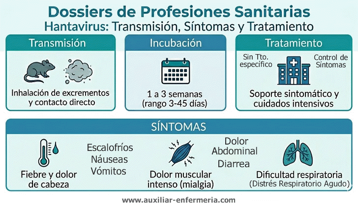 Infograf�a Dossier HANTAVIRUS