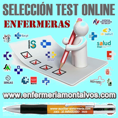 TODOS los TEST ONLINE de ENFERMERAS